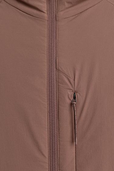 SKI PADDED MID-LAYER JACKET - Dark red by Zara - Image 7