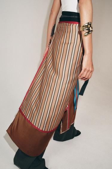 STRIPED SCARF PAREO - Multicoloured by Zara - Image 2