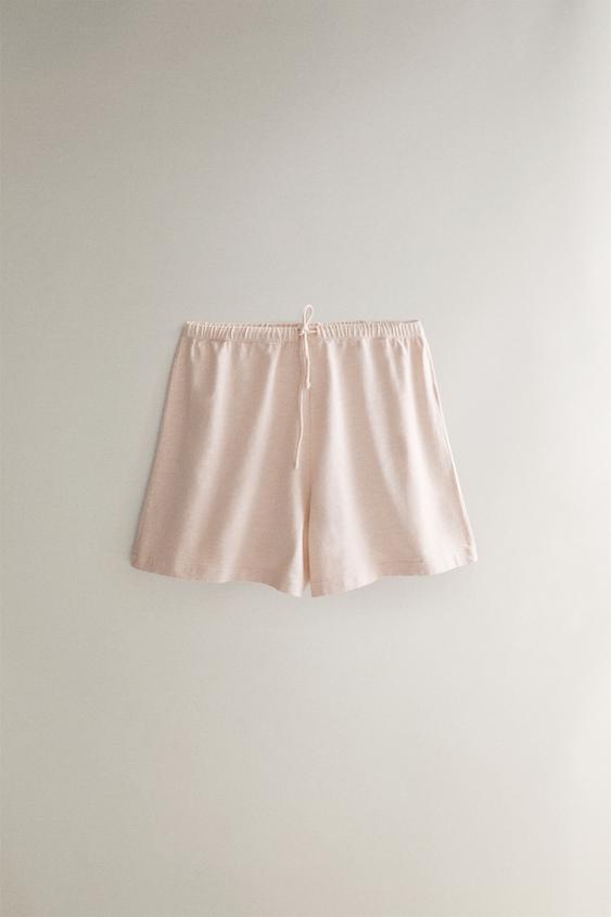 COTTON SHORTS - Pink by Zara - Image 0