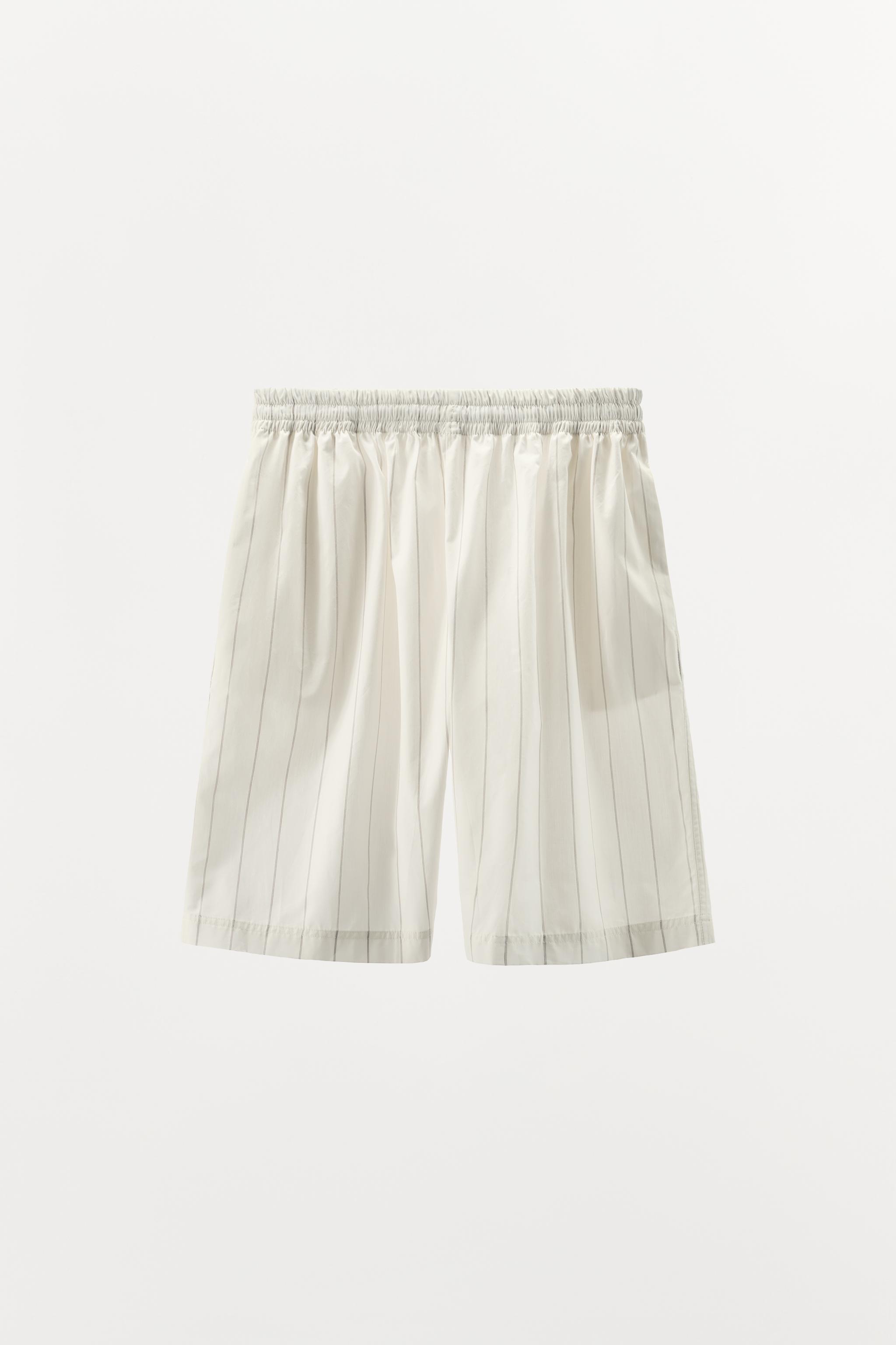 SHORT DE PYJAMA BOXER À RAYURES