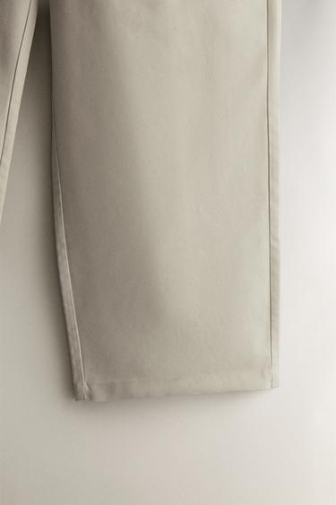 PANTALON LONG GOLF - Écru de Zara - Image 2