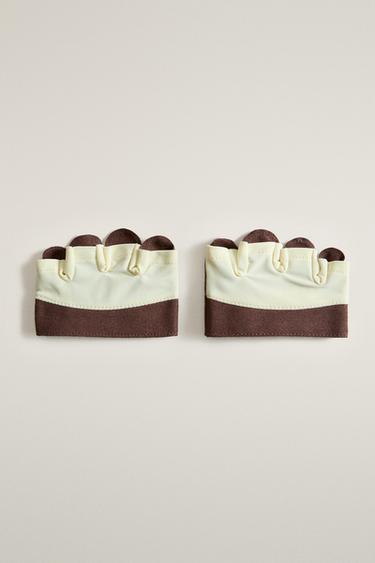 PACK GUANTES GIMNASIO (PACK DE 2) - Marrón de Zara