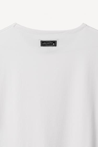 T-SHIRT COUPE ÉTROITE WILLY CHAVARRIA X ZARA - Blanc de Zara - Image 2