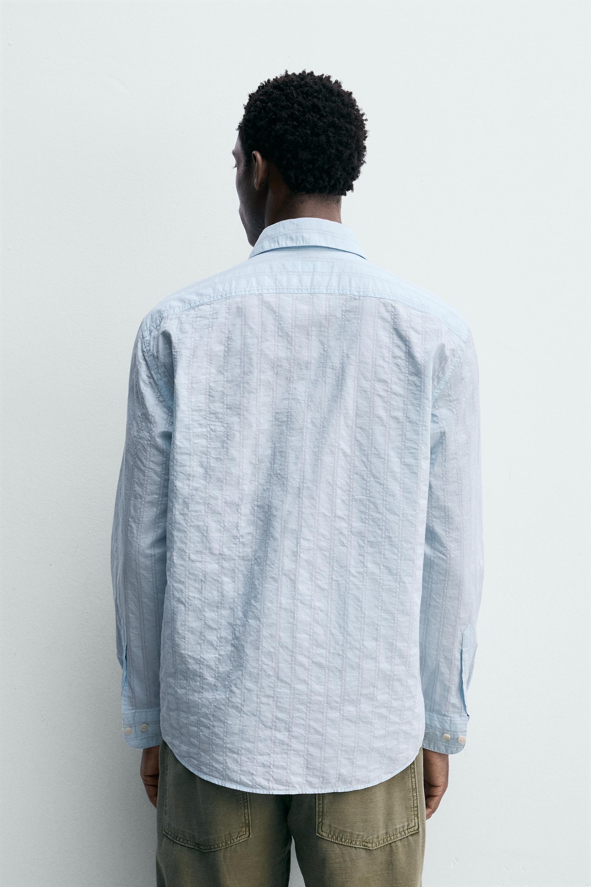 REGULAR FIT STRIPED SHIRT