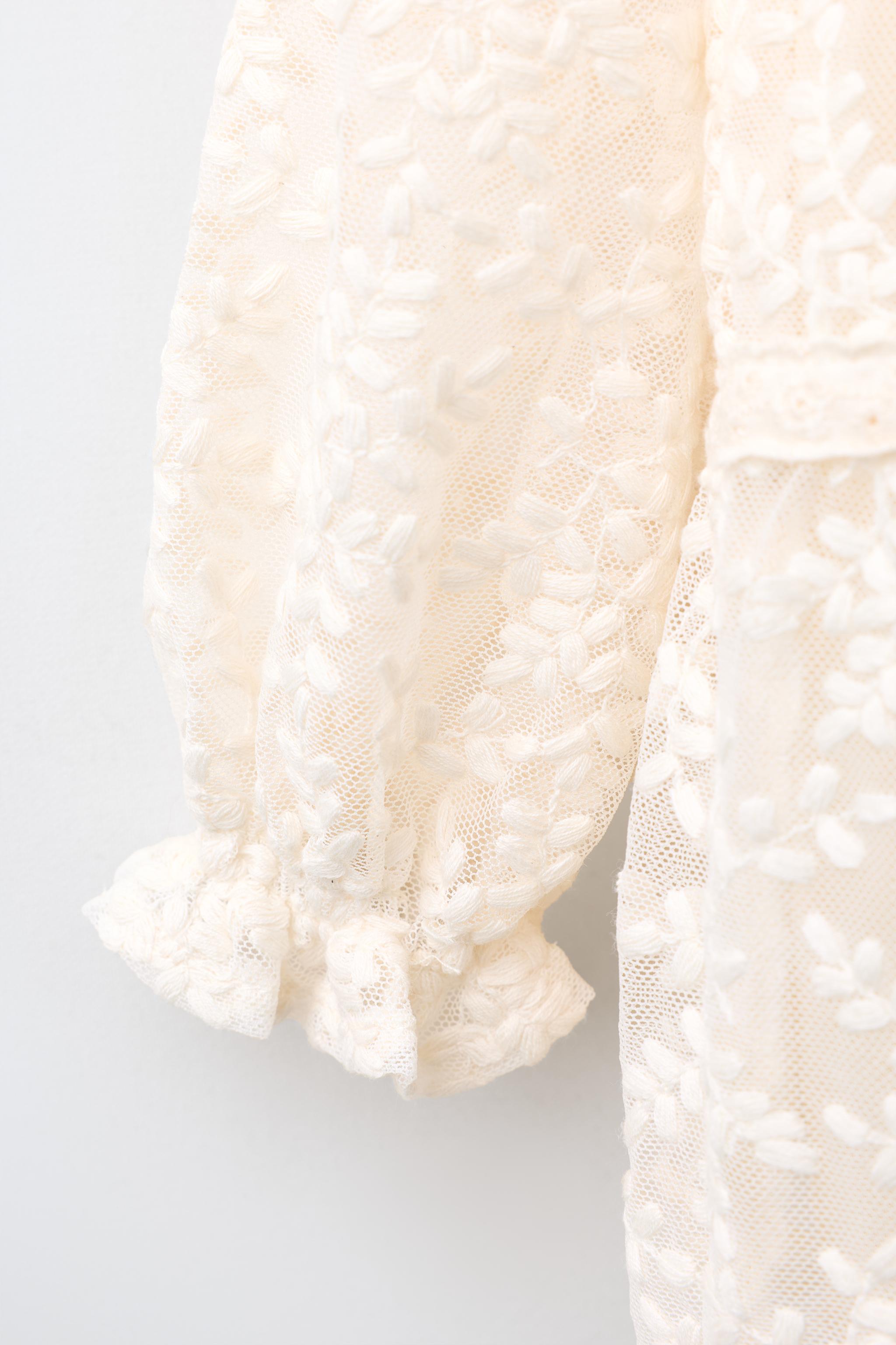 Детские платья Zara LACE PANEL DRESS — фото 4