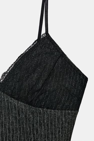 PINSTRIPE CAMISOLE TOP - striped by Zara - Image 4