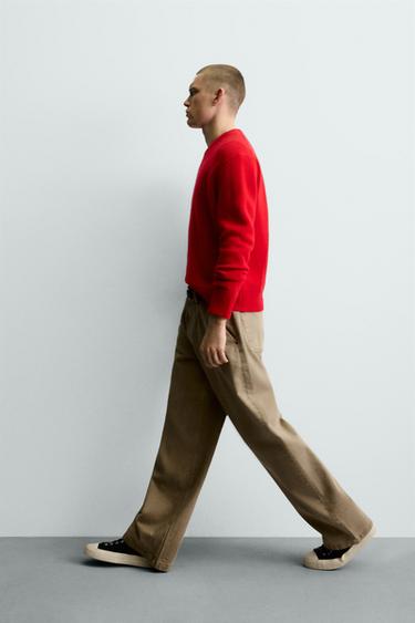 BALLOON FIT JEANS - Sand by Zara - Image 5