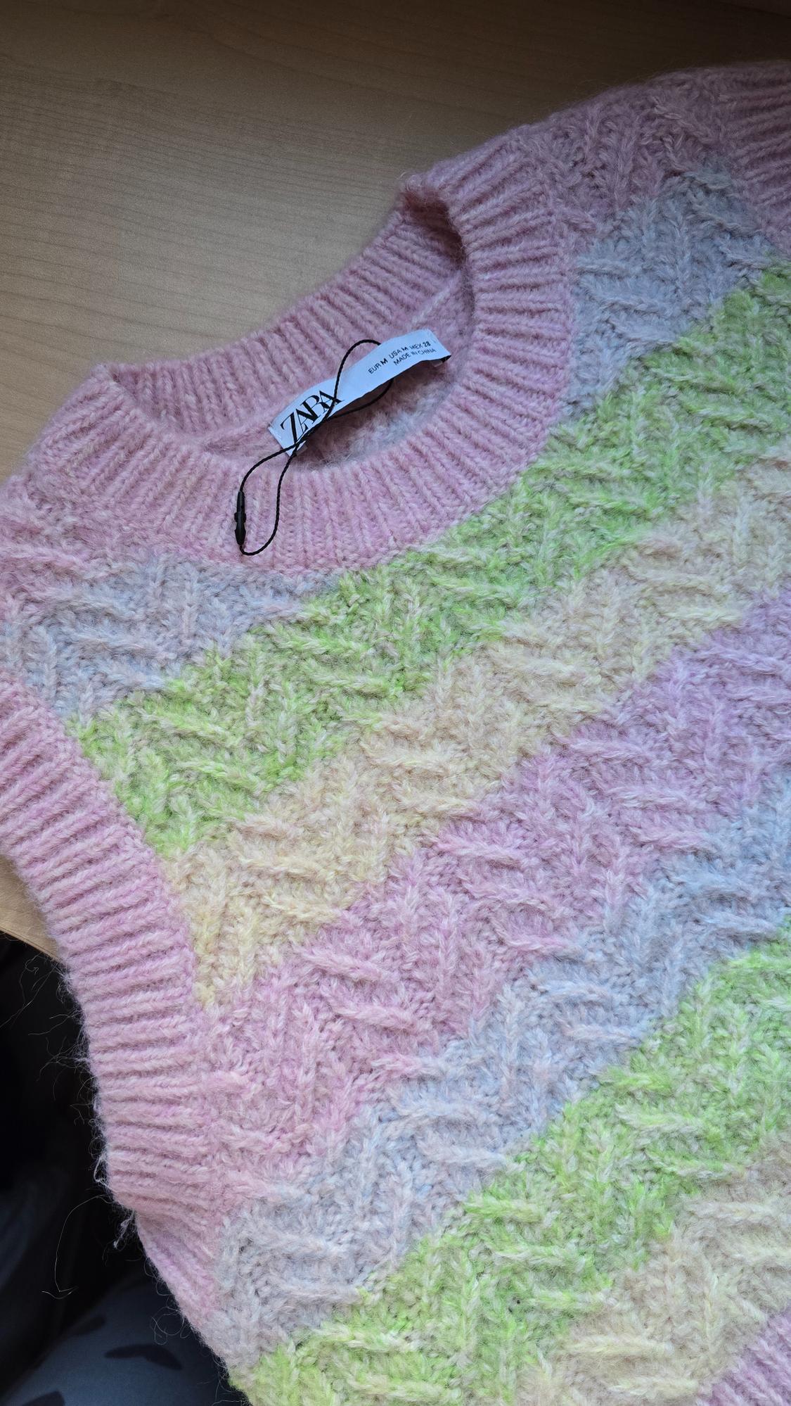 STRIPED KNIT VEST - Image 3
