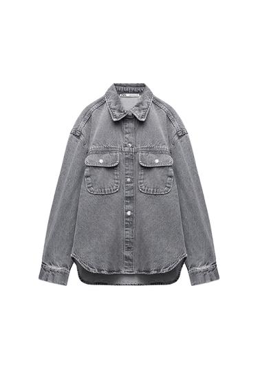 OVERSIZED DENIM OVERSHIRT