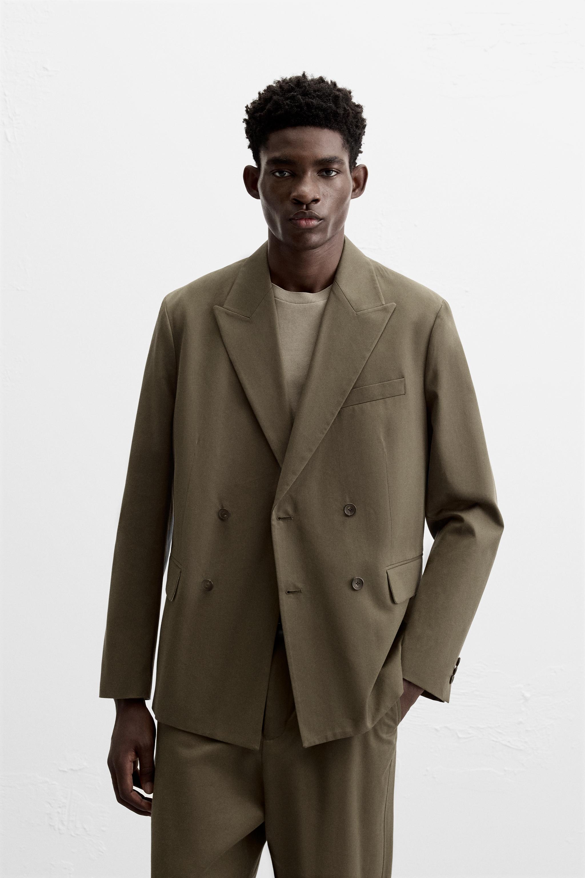 Blazers a boutonnage croise homme Nouvelle Collection en ligne ZARA Canada