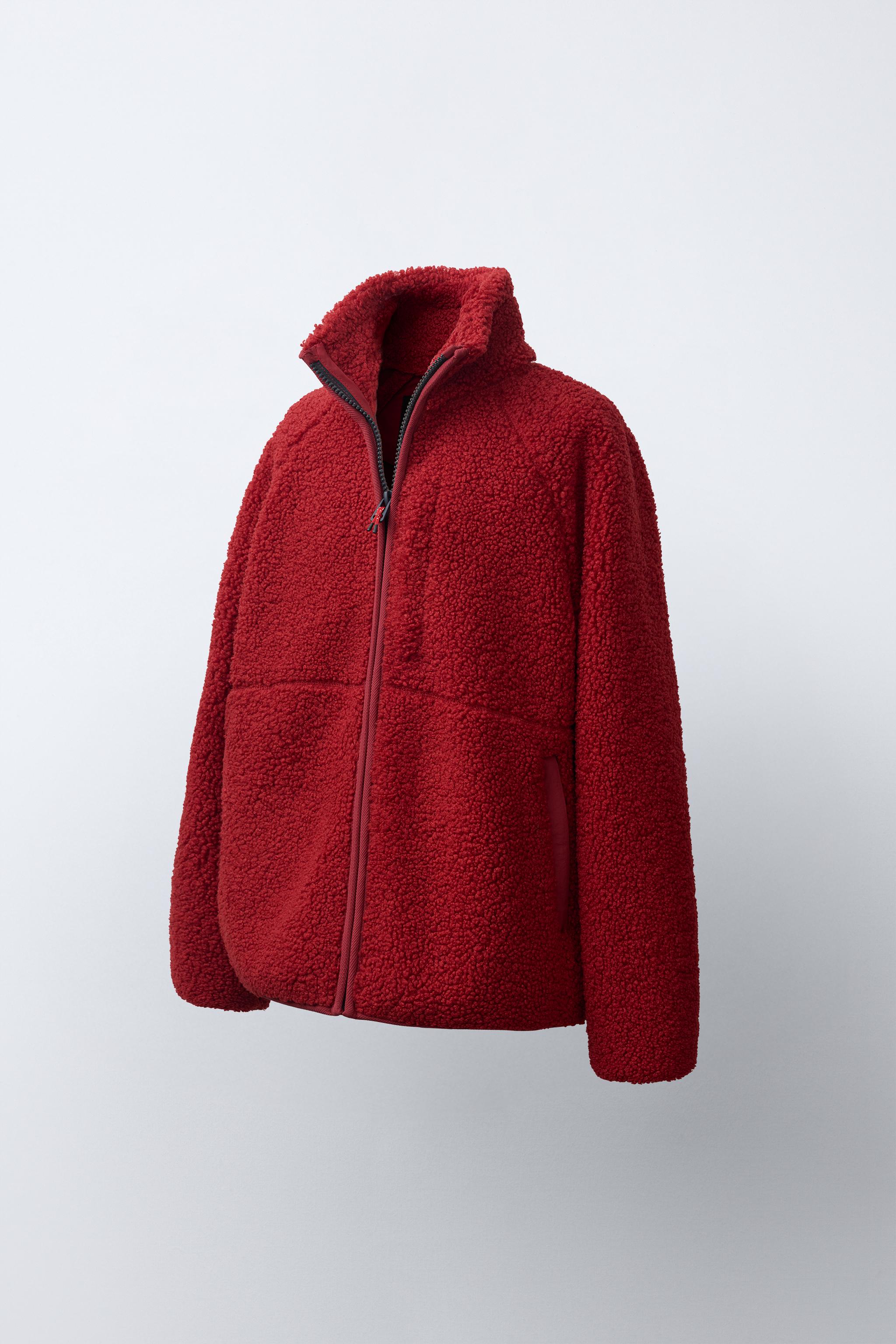 BLOUSON EFFET MOUTON