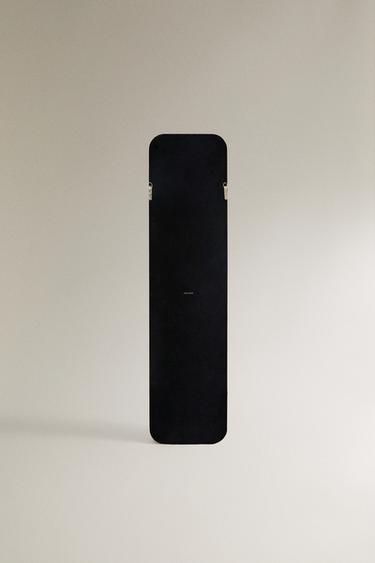 ROUND FULL LENGTH MIRROR WITH FRAME - Light beige by Zara - Image 3