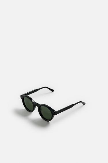 ROUND SUNGLASSES - Black by Zara - Image 4