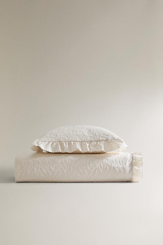 JACQUARD BEDSPREAD ZARA Ireland