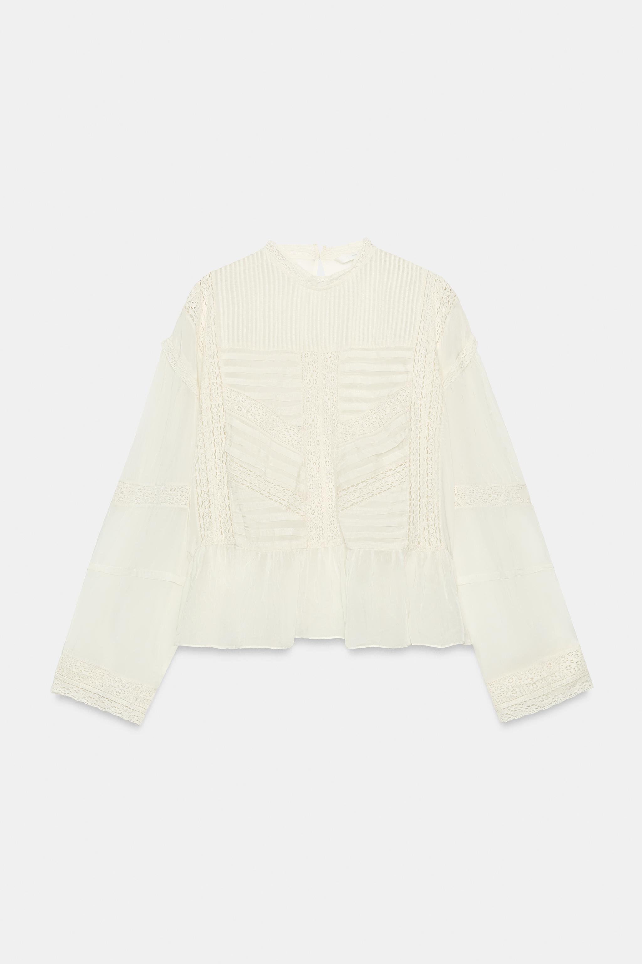 DIRT ドレス　ECRU 2021SS Collection ZW COLLECTION EMBROIDERED SHIRT - Ecru | ZARA South Africa