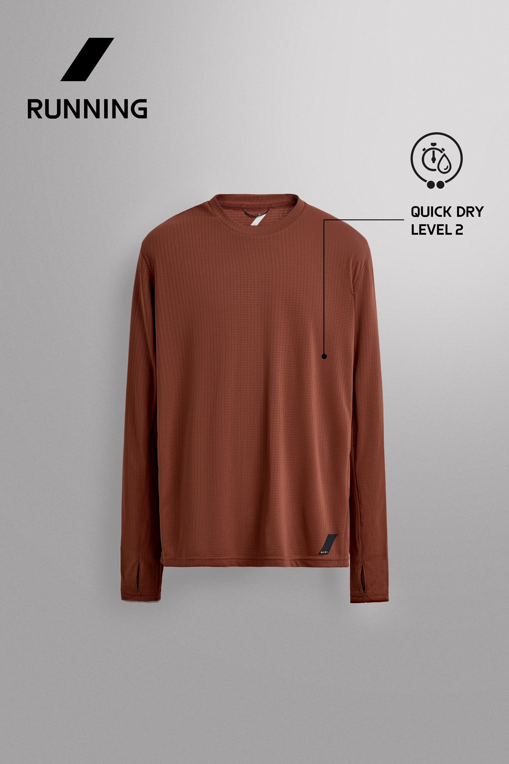 LONG SLEEVE RUNNING T-SHIRT