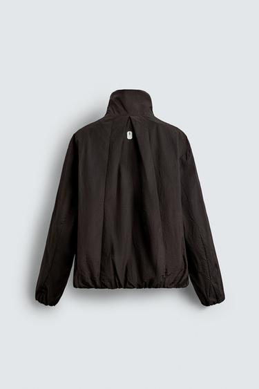 VESTE COUPE-VENT TECHNIQUE ANORAK X SR_A - Chocolat de Zara - Image 9