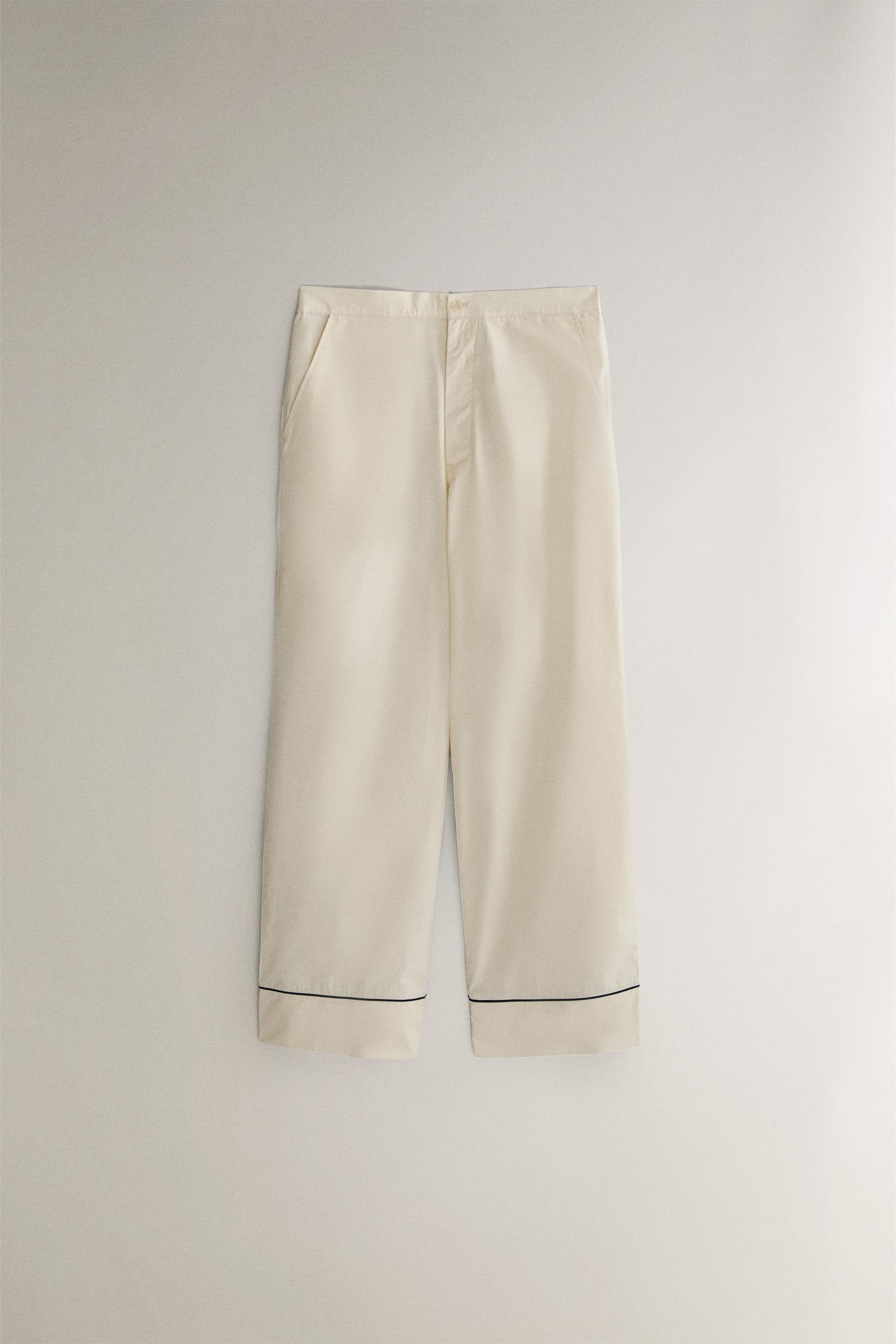 PANTALON PASSEPOIL NOIR