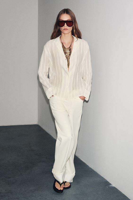 ZW COLLECTION STRIPED SHIRT