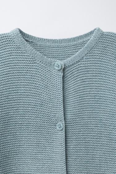 COMBINAISON EN MAILLES LINKS - Vert / Bleu de Zara - Image 2