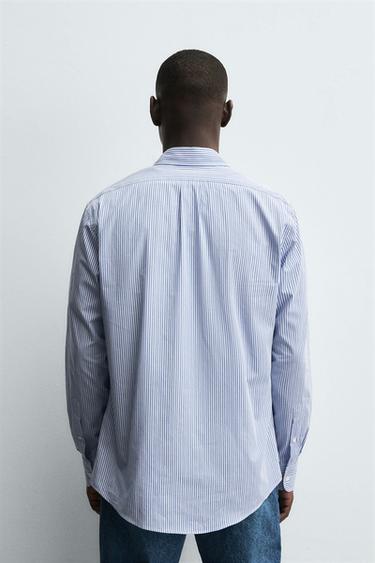 STRIPED REGULAR FIT SHIRT - striped by Zara - Image 2