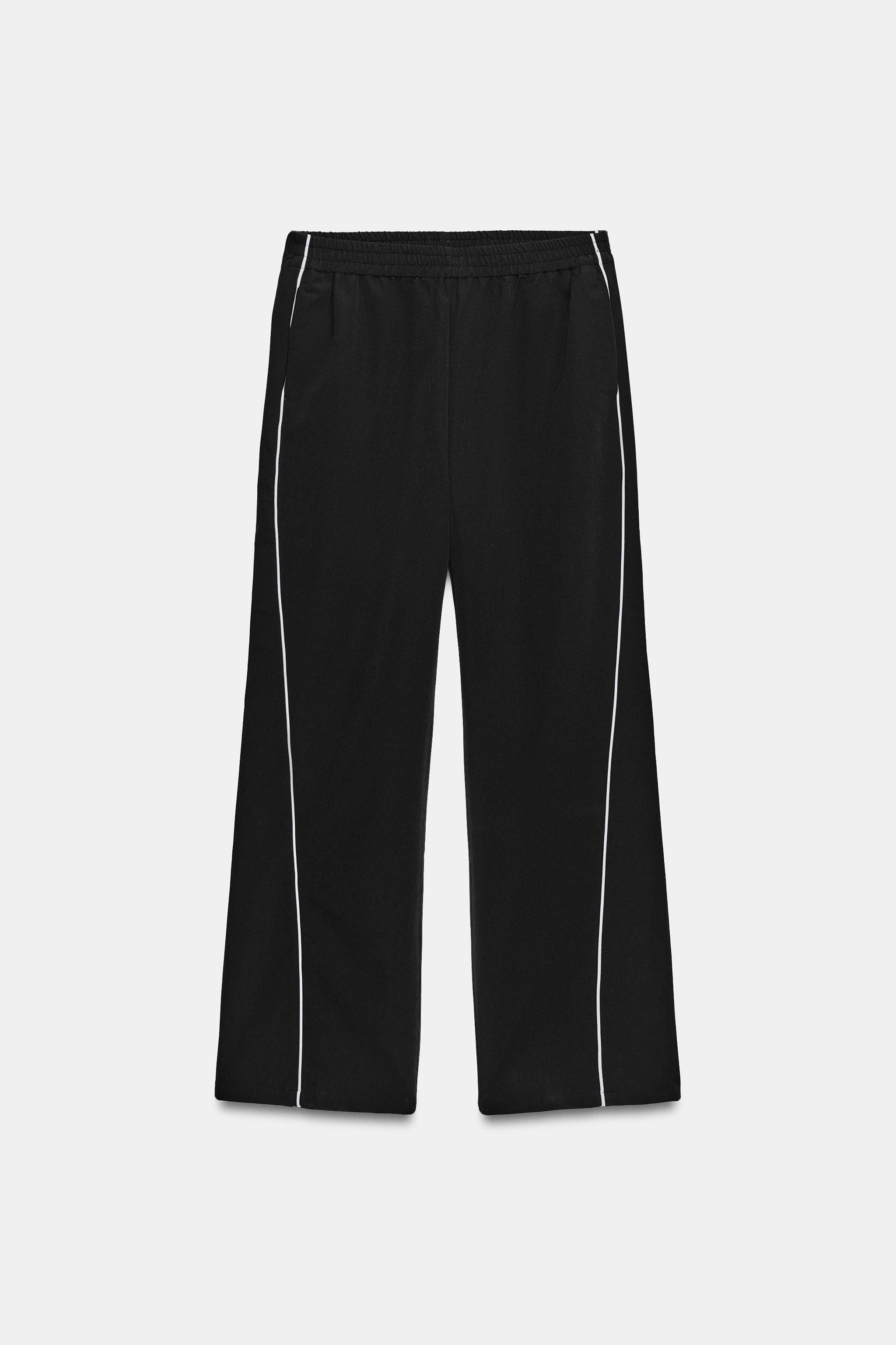 CONTRAST PIPING TECHNICAL PANTS