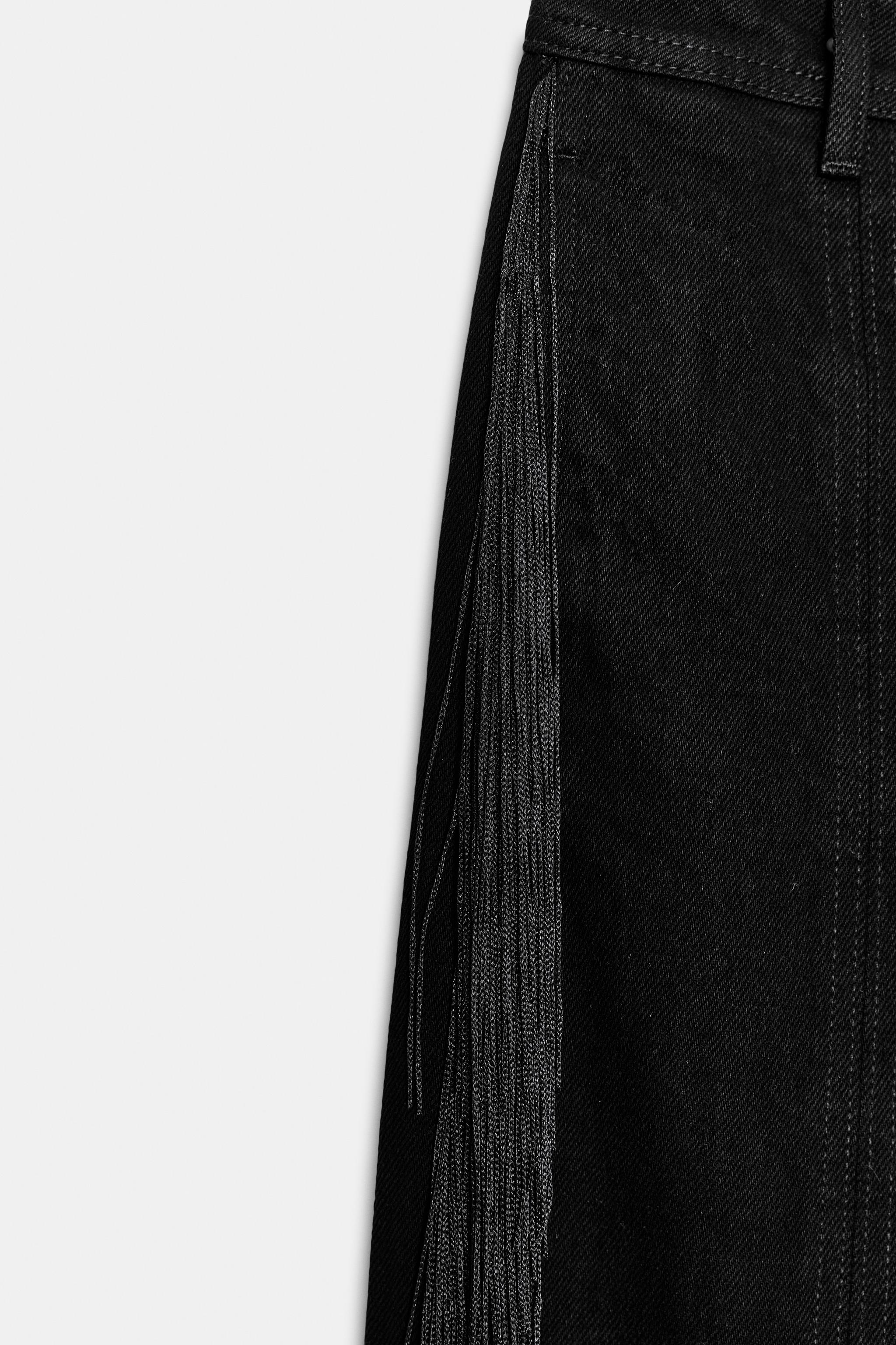 ZW COLLECTION LIMITED EDITION FRINGED PANTS