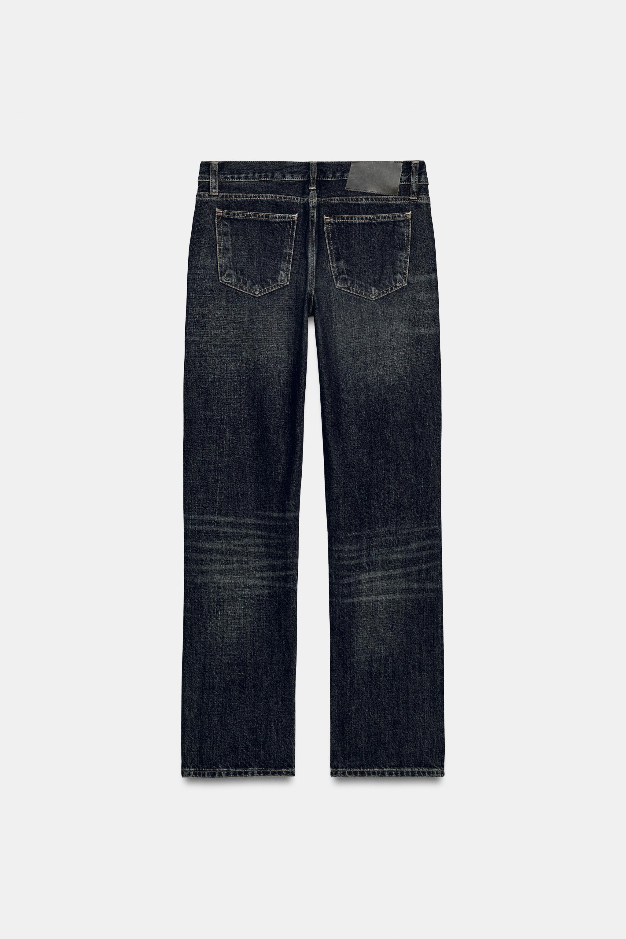 STRAIGHT FIT TAILLE MI-HAUTE TRF JEANS
