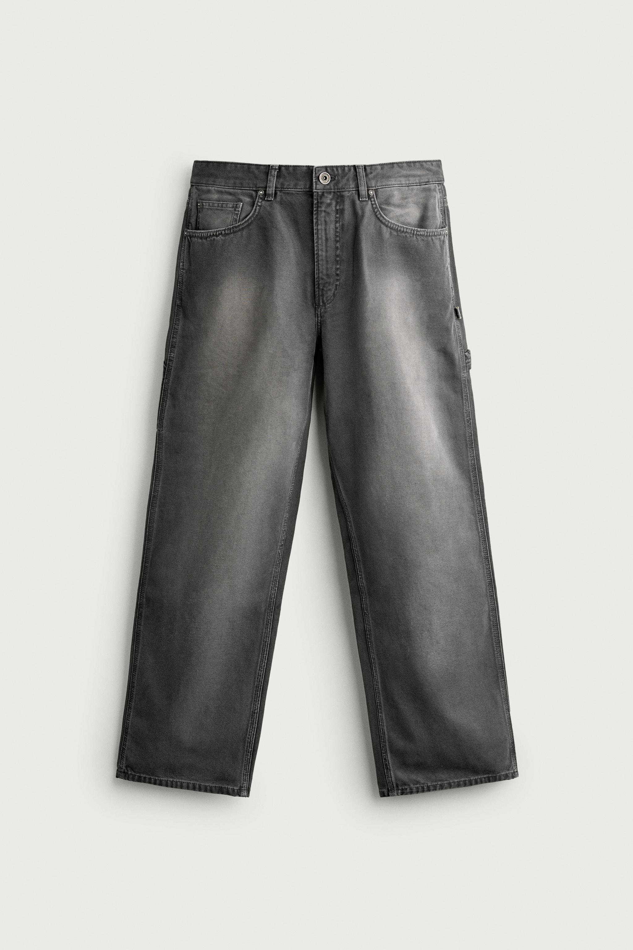 PANTALON RELAXED FIT À POCHE CARPENTIER