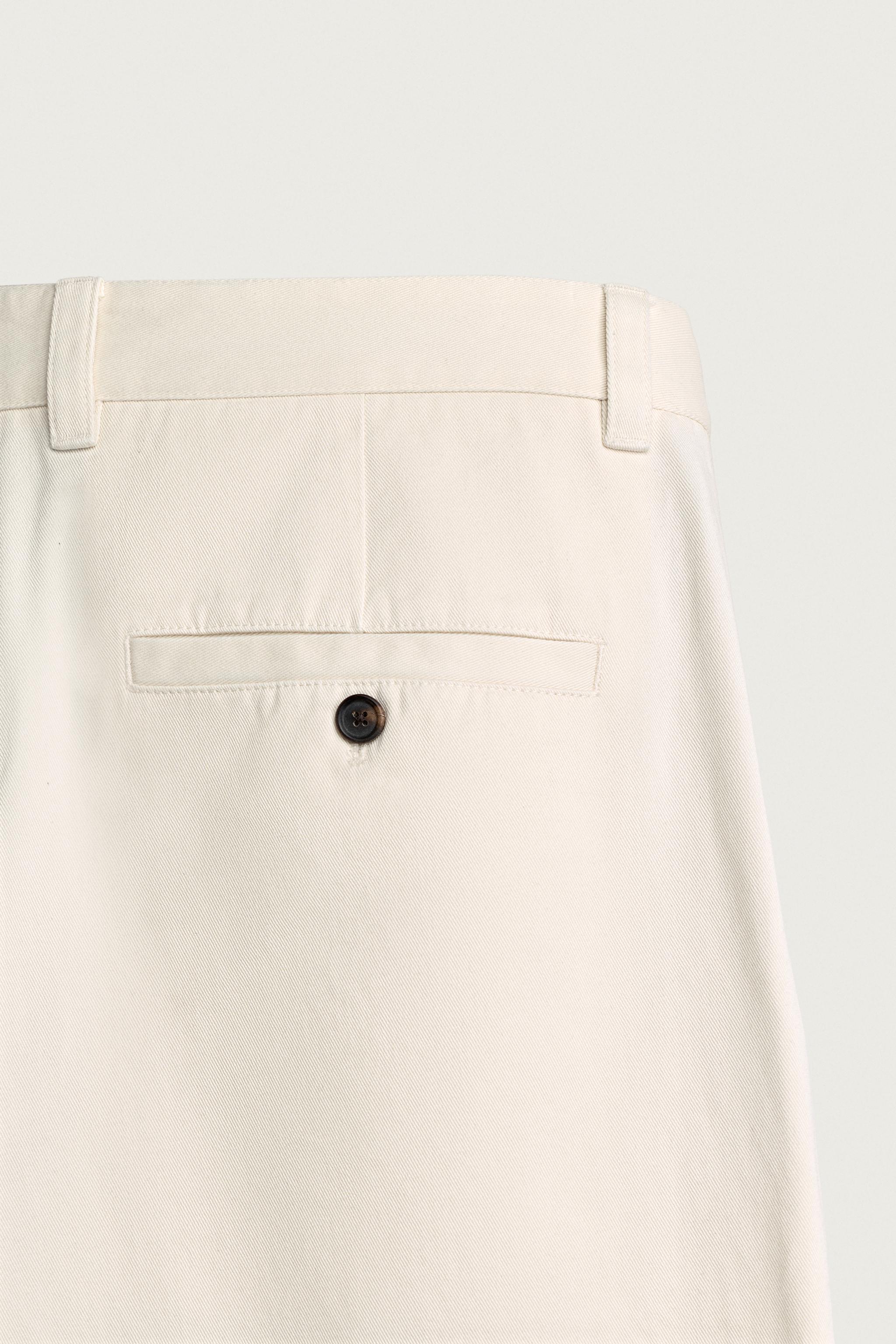 AARON LEVINE X ZARA REGULAR FIT CHINO PANTS