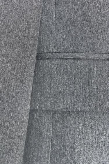 DOUBLE-BREASTED BLAZER - Grey by Zara - Image 8