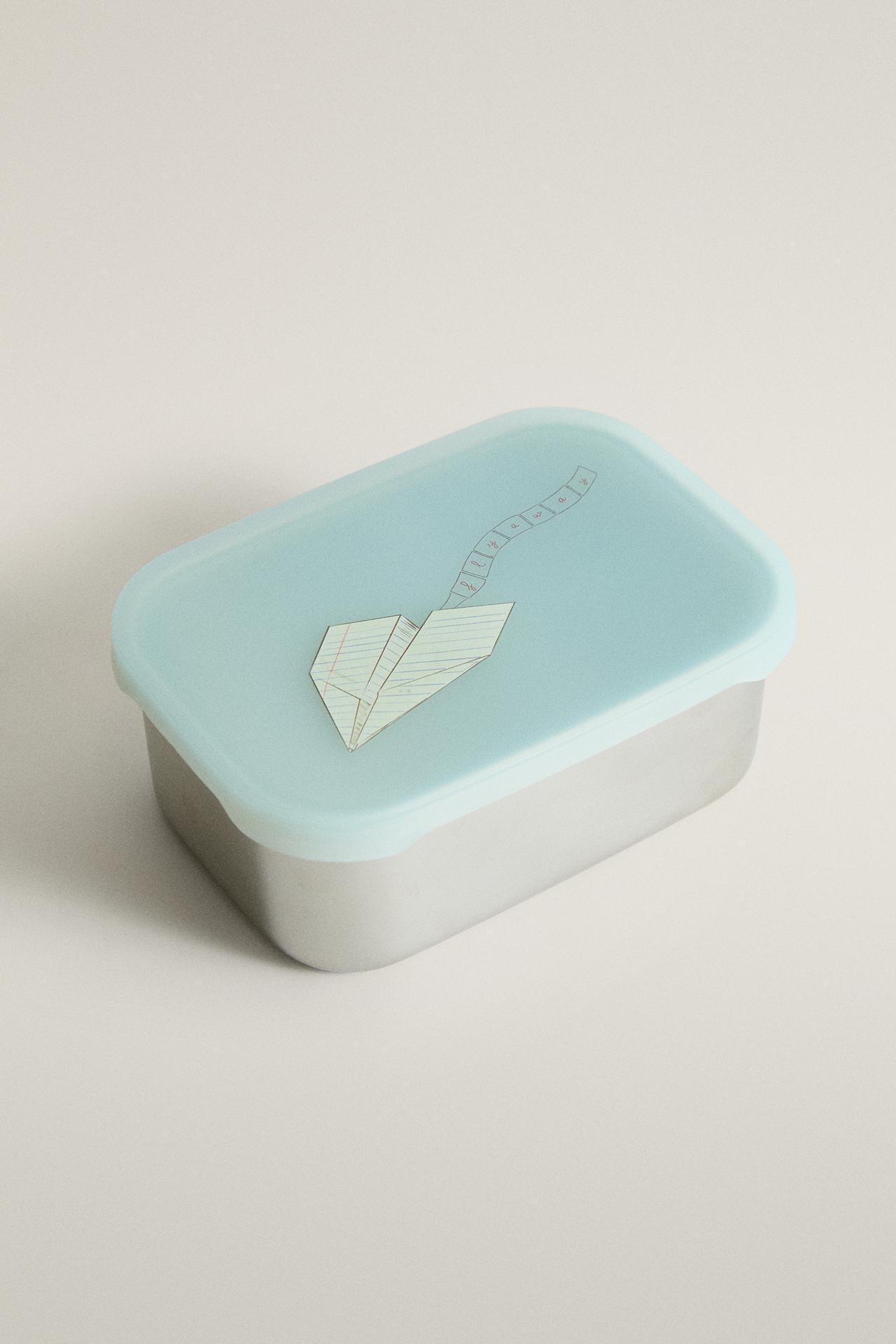 KIDS' PAPER AIRPLANE LUNCHBOX — Multicolored