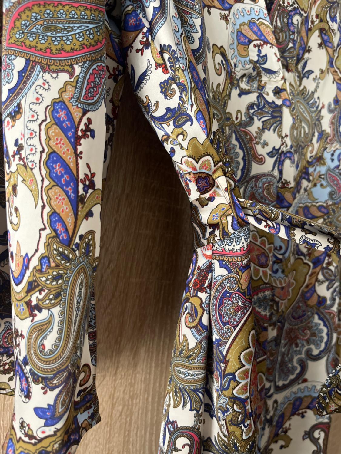 PRINTED MINI DRESS - Image 10