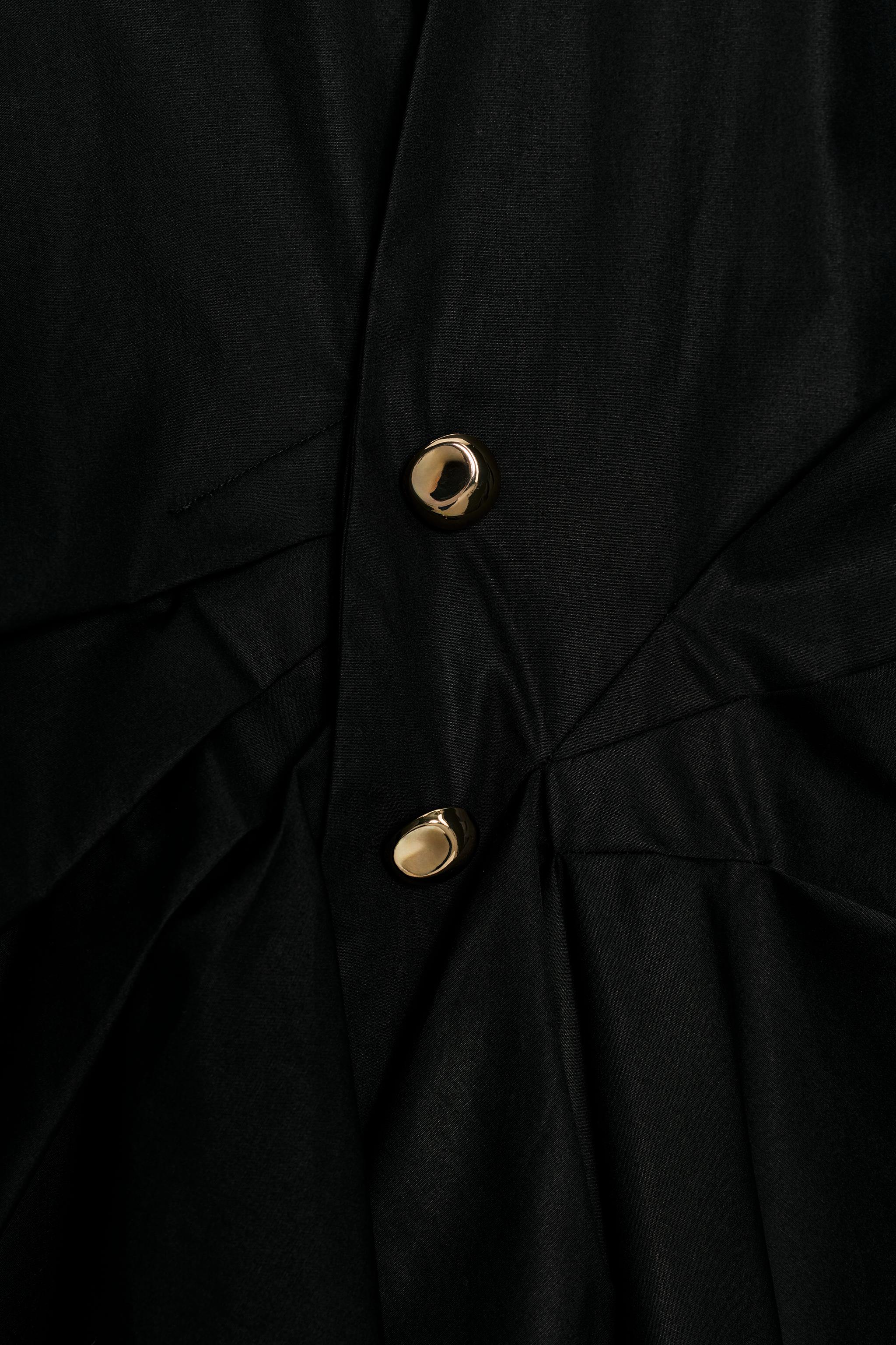 ZW COLLECTION PLEATED SHIRT