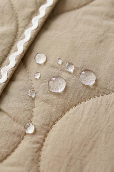 VESTE MATELASSÉE CŒURS - brun de Zara - Image 8