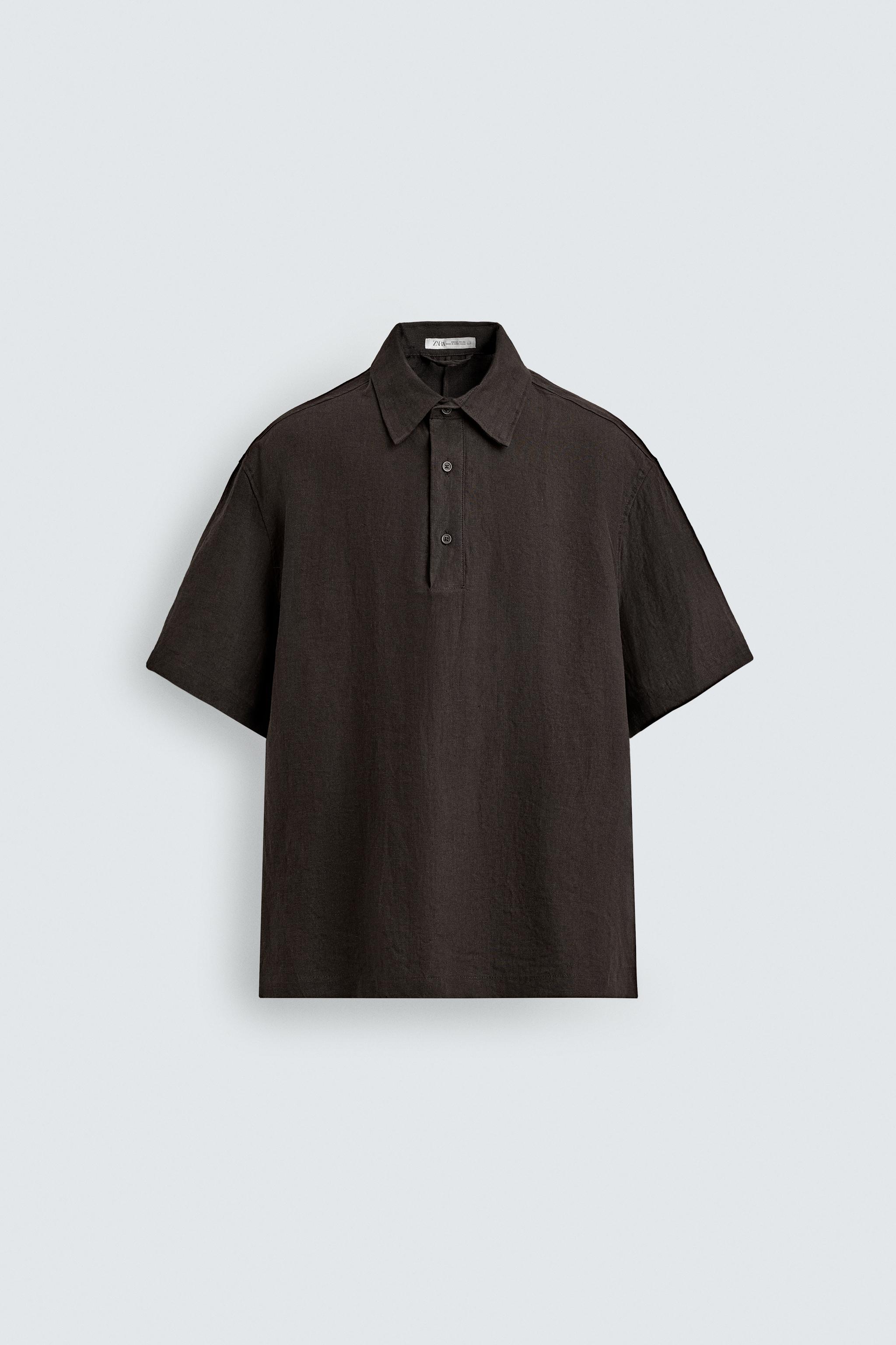 CHEMISE POLO 100 % LIN