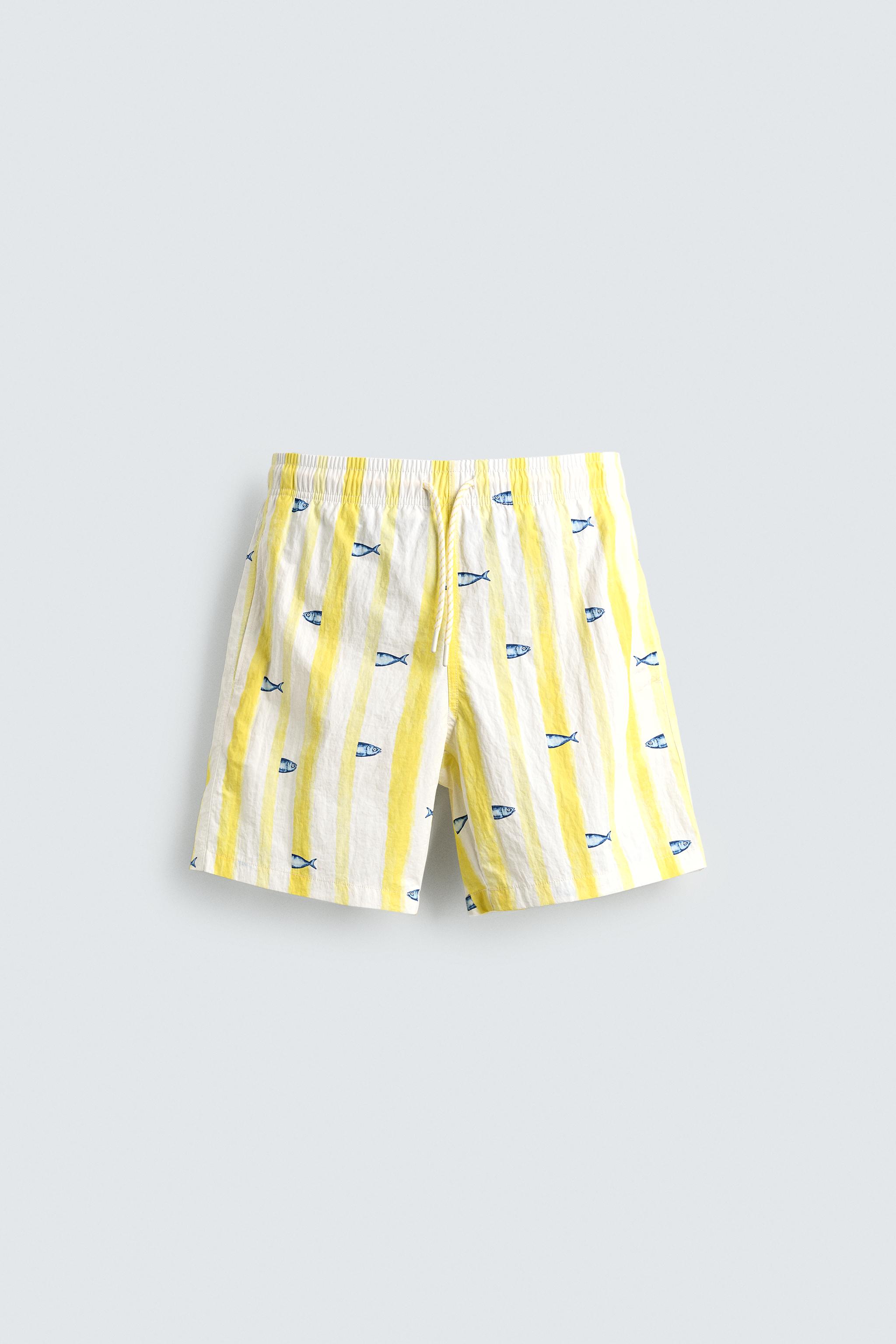 LONG FISH PRINT SWIMSUIT