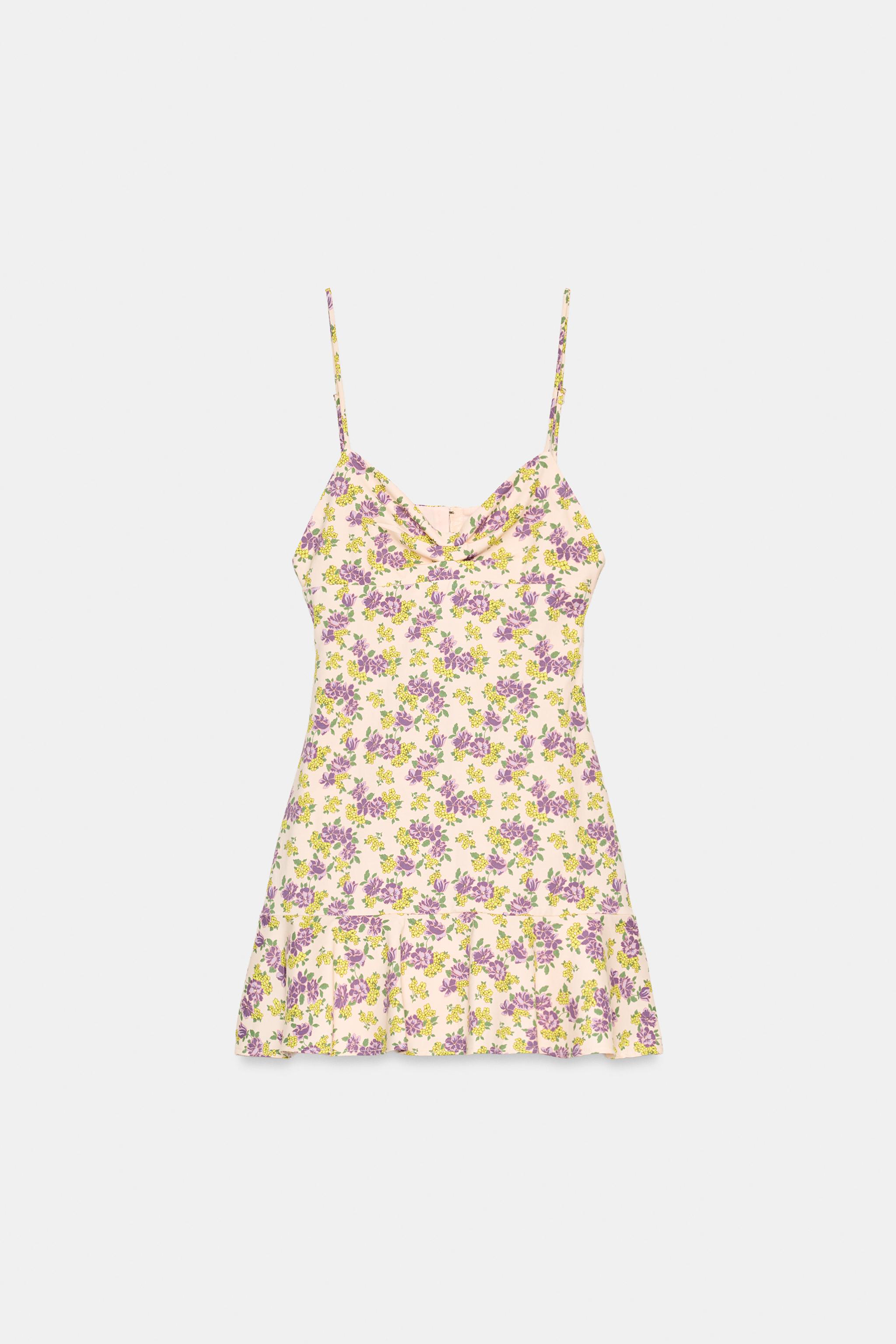 FLORAL STRAPPY DRESS