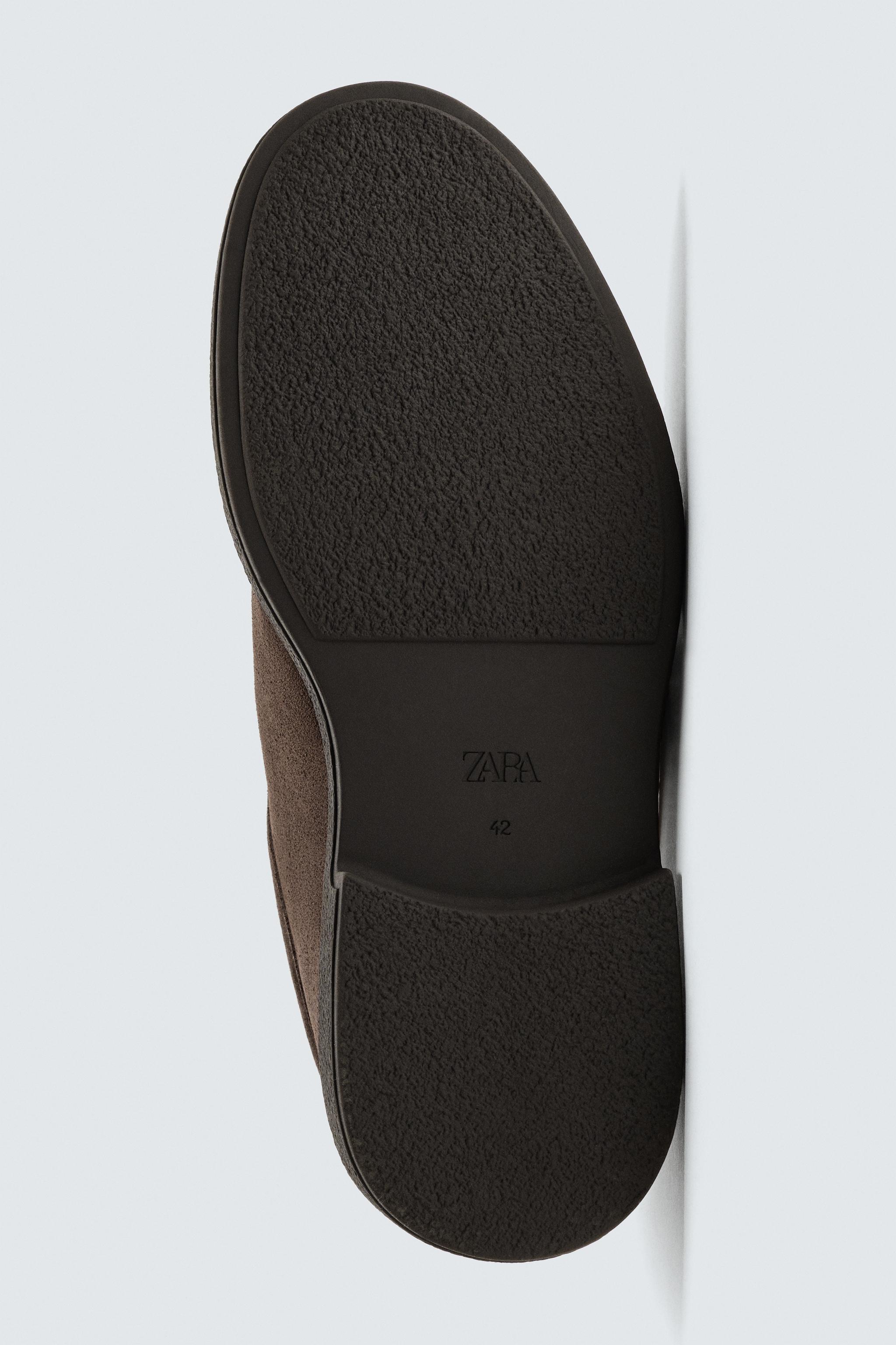 ZARA Vibram製 ブラウン　モックトゥーシューズ　新品 全型紹介】ZARA×VIBRAMの超人気コラボ2023年秋冬verが登場