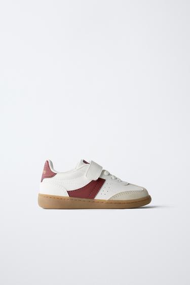 Zaras RETRO SNEAKERS - Vit