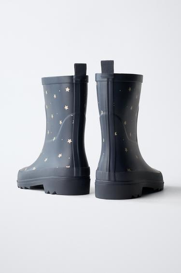 STAR WELLINGTON BOOT - Blue by Zara - Image 4