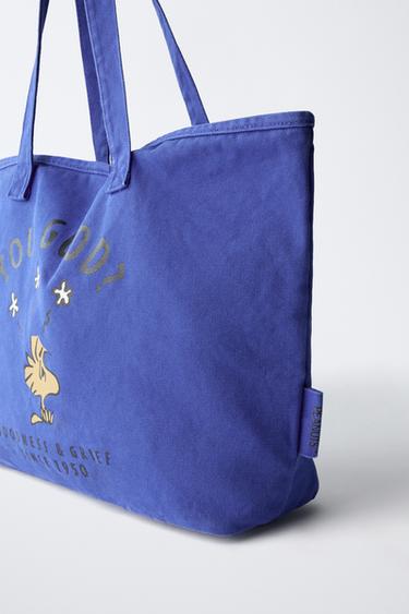 SHOPPER SNOOPY PEANUTS™ - Bleu de Zara - Image 2