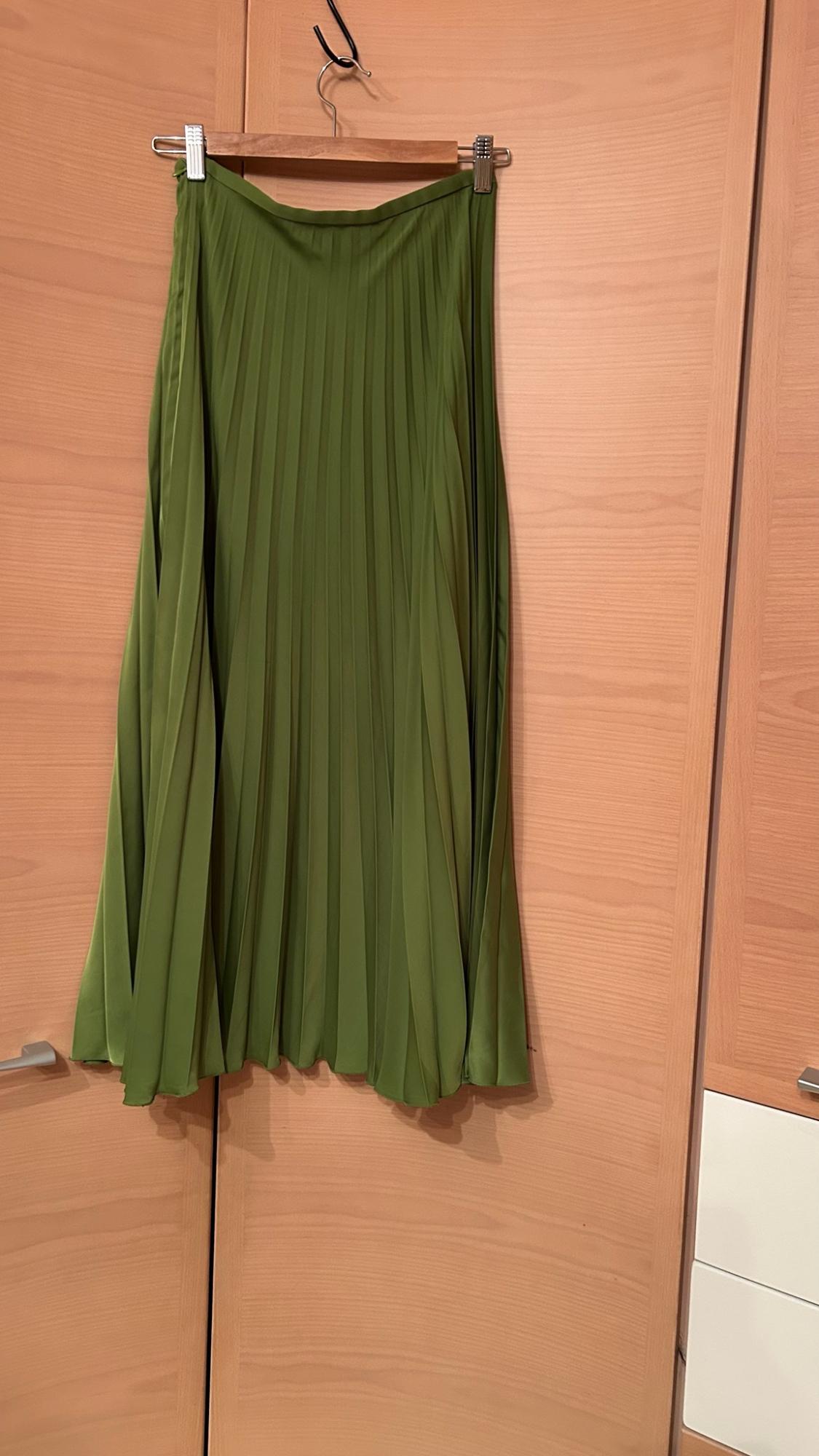 PLEATED MIDI SKIRT - Image 3