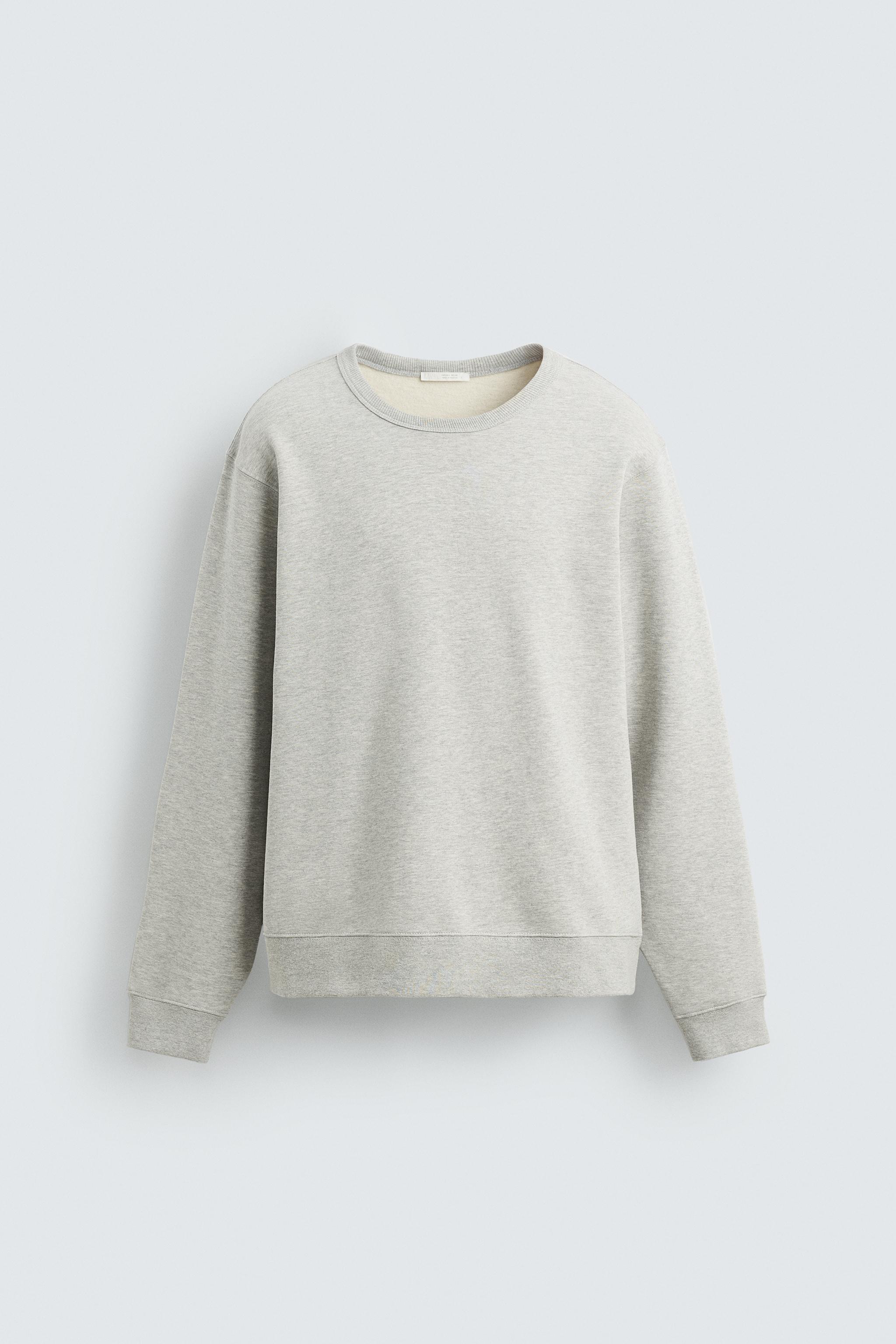 スペイン発送 ZARA ベーシッククルーネックスウェットシャツ スウェットシャツ ベーシック | ZARA 日本