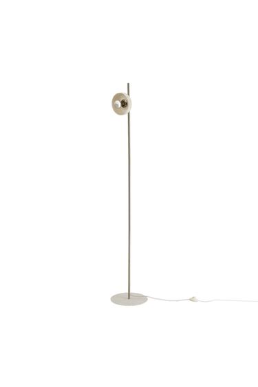 FLOOR LAMP | METAL SPOTLIGHT - White by Zara