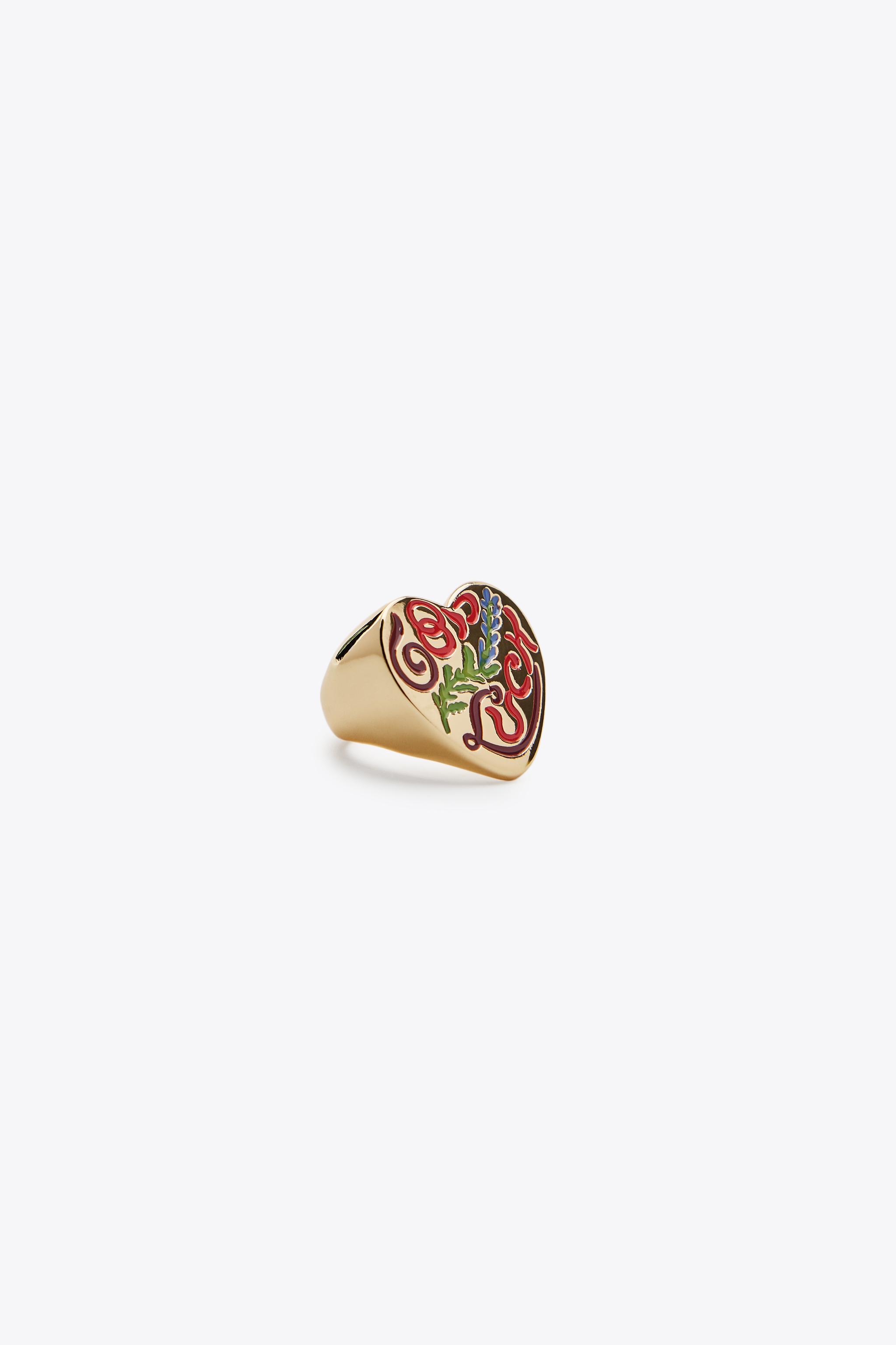 Heartring☆ Pink Sapphire Heart Ring 14K Yellow Gold 2.58 CTW Synthetic