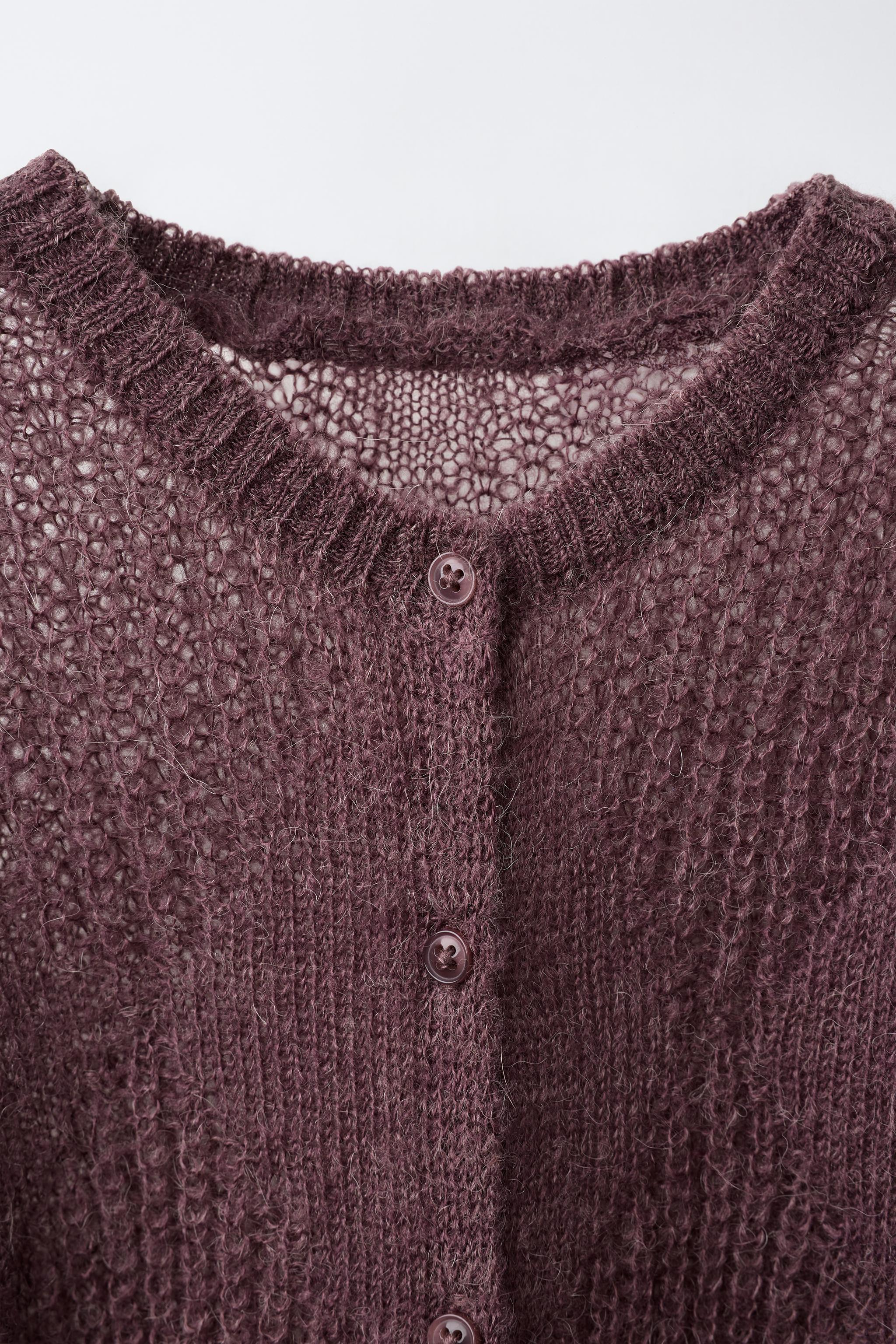 CARDIGAN WITH WOOL AND ALPACA