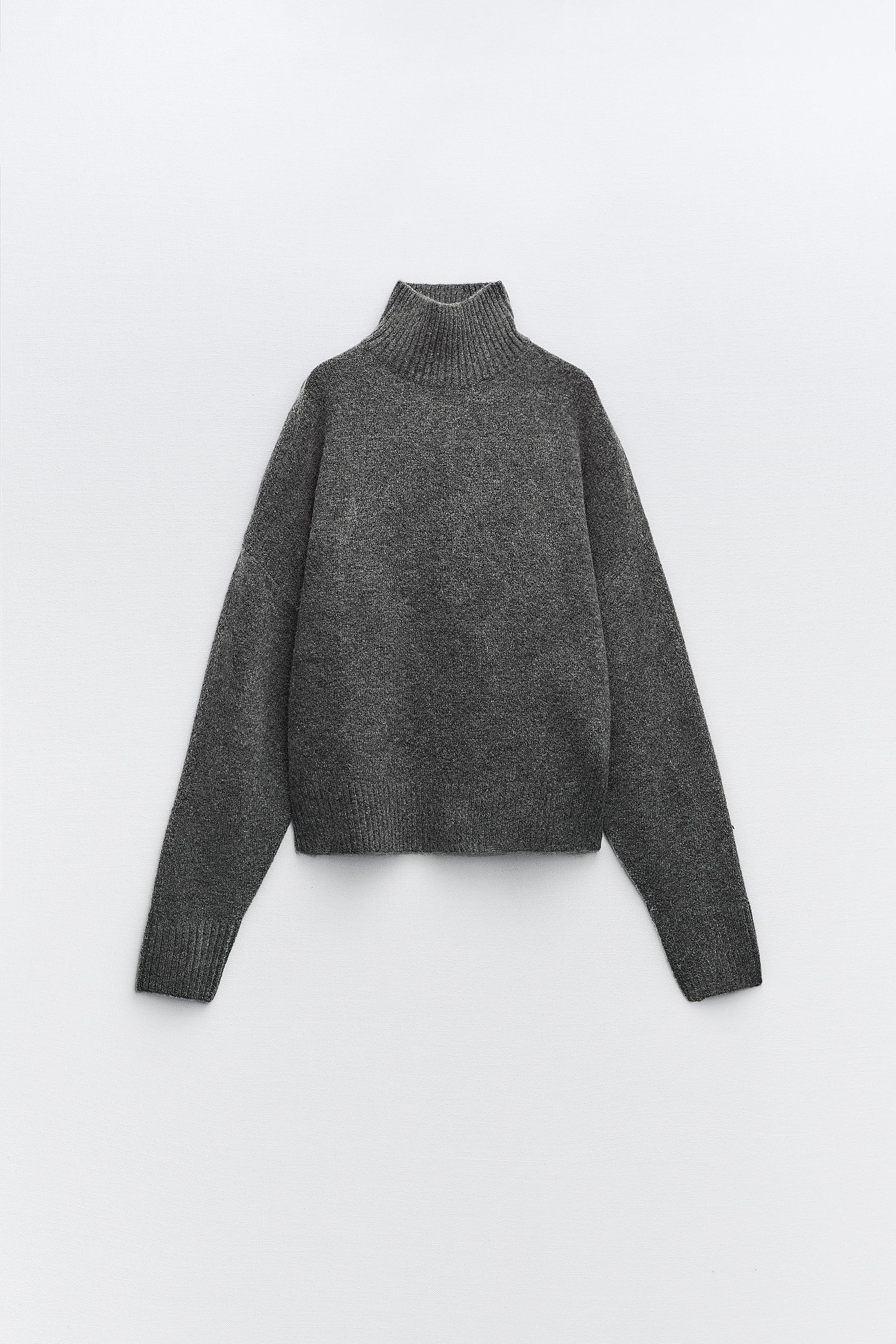 Zara high shop neck jumper