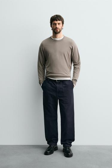JERSEY ESTRUCTURA SOFT - Gris topo de Zara - Imagen 0