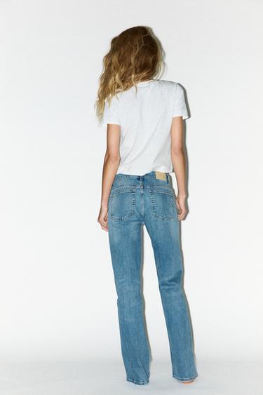 T-SHIRT EFFET DOUBLE INSCRIPTION - Gris de Zara - Image 2